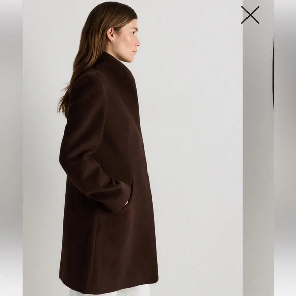 Quince Wool Cashmere Cocoon Coat - Picture 5 of 8